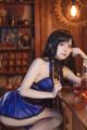 Coser @ 水 淼 Aqua Vol.041: 蒂 法 旗袍 和 礼服 (40 photos) P31 No.415d85