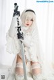 Coser @ 白 烨 Vol.009: 2b 黑白 (131 photos) P49 No.654a6d